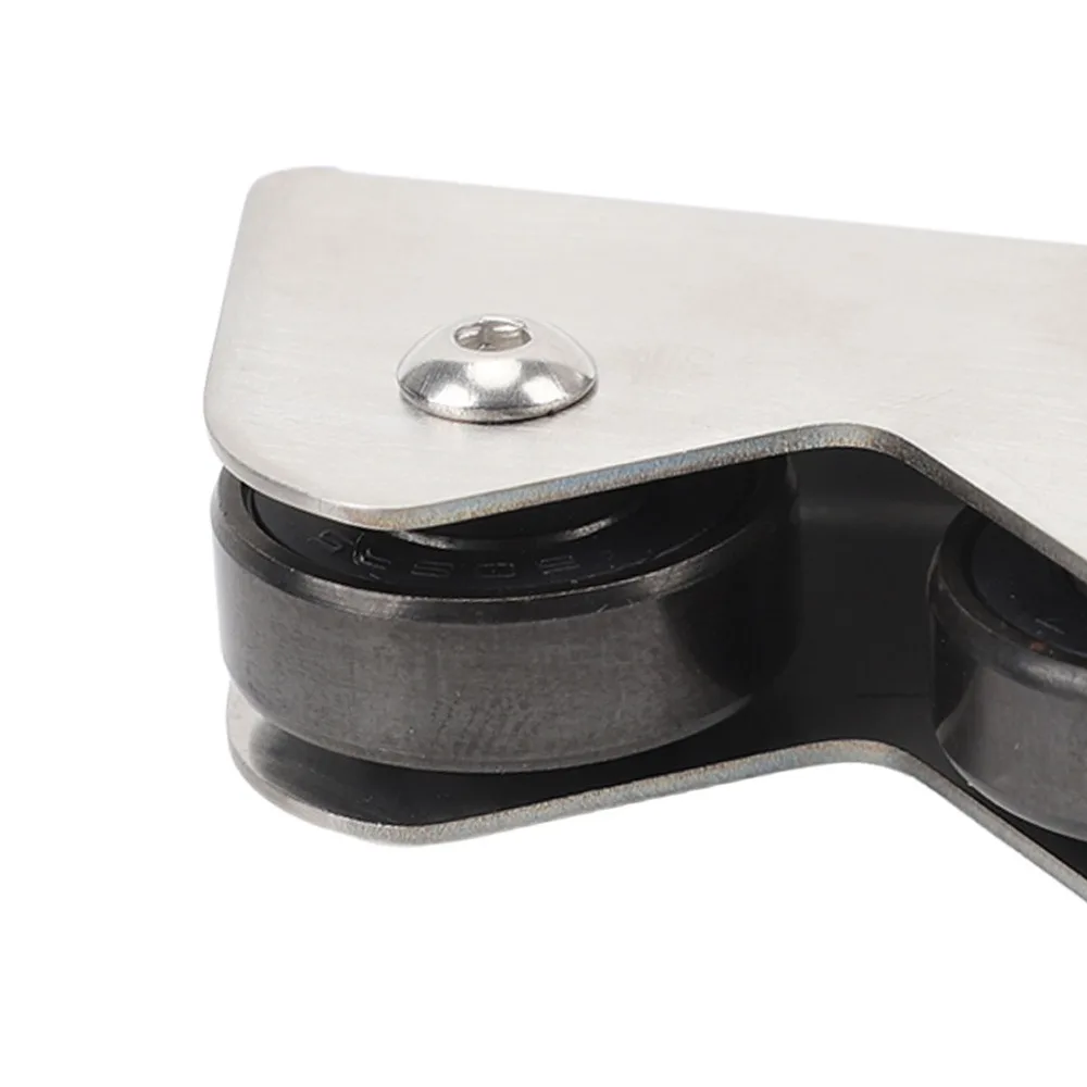 

Набор из 2-х роликов для проверки прямолинейности бильярдного кия из нержавеющей стали с сумкой для хранения, серебристый, двойной роликовый детектор прямолинейности кия