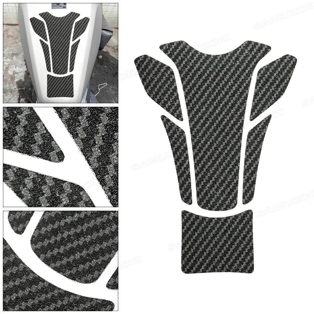 دراجة نارية ملصق جل خزان الوقود وسادة جانبية هيكل السمكة زين لوح حماية عدة ل Ducati Streetfighter Panigale V4 S #2