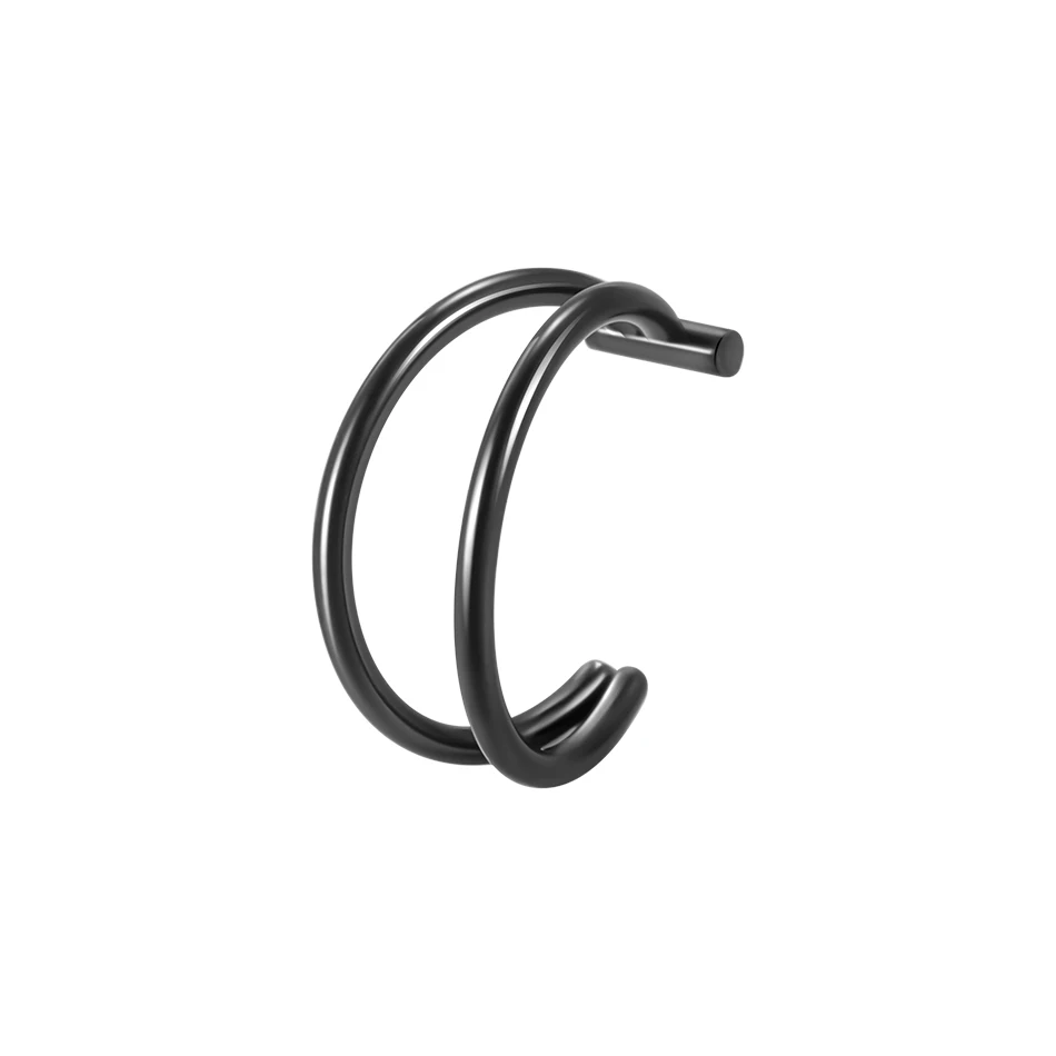 1PC Edelstahl Gefälschte Nasenring Hoop Septum Ringe Nicht Durchbohrt C Clip Lippenring Ohrring Gefälschte Nasenpiercings Frauen Körperschmuck