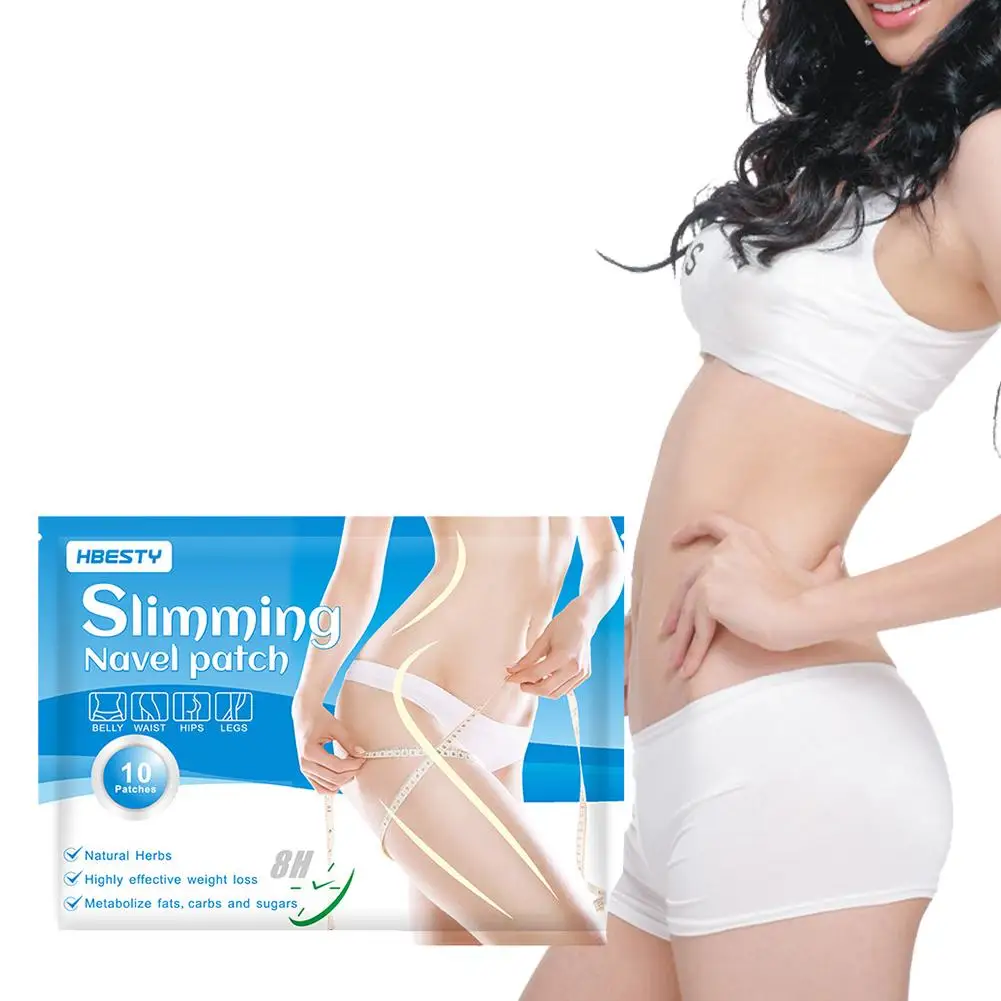 Fast Burning Belly Slimming Patch, Perder peso Detox, Adesivo abdominal umbigo, Melhorar os cuidados de saúde do estômago, 3 Pacotes