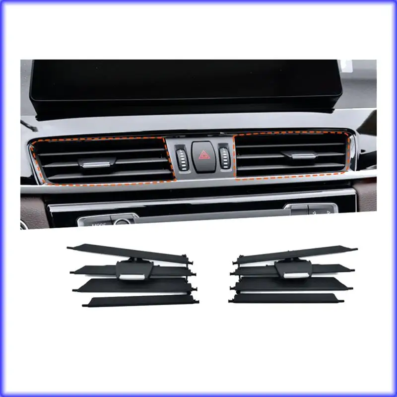 

A82E-Car Dashboard Right Air Vent Outlet Grille Air Conditioner Slide Clip Repair Kit For BMW X1 F48 X2 F39 2 Series F45 Parts