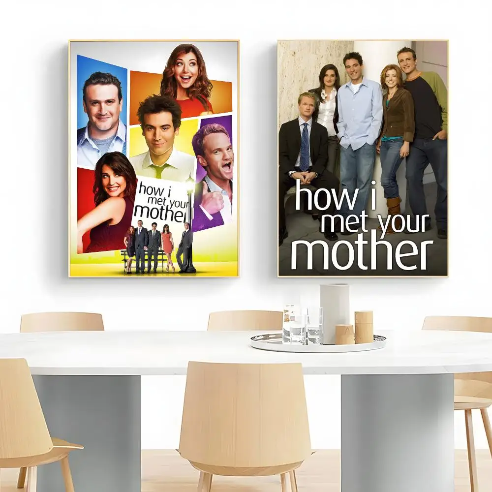 Sitcom Comedy How I Met Your Mother Poster Wall Art Print Decorative Mural Home Decor Gift Unframed