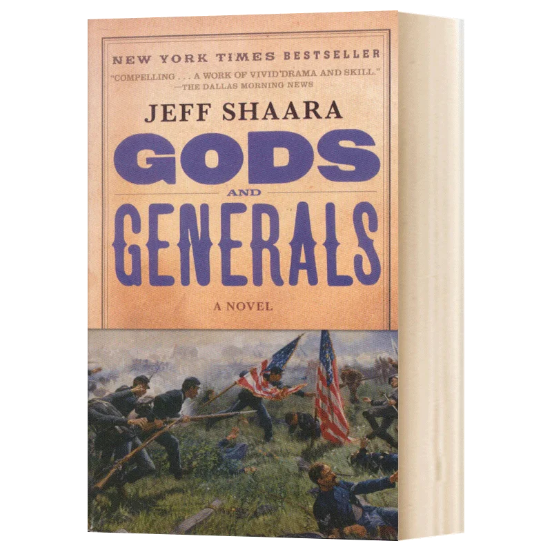 

Gods and Generals, Bestselling books in english, War novels 9780345422477