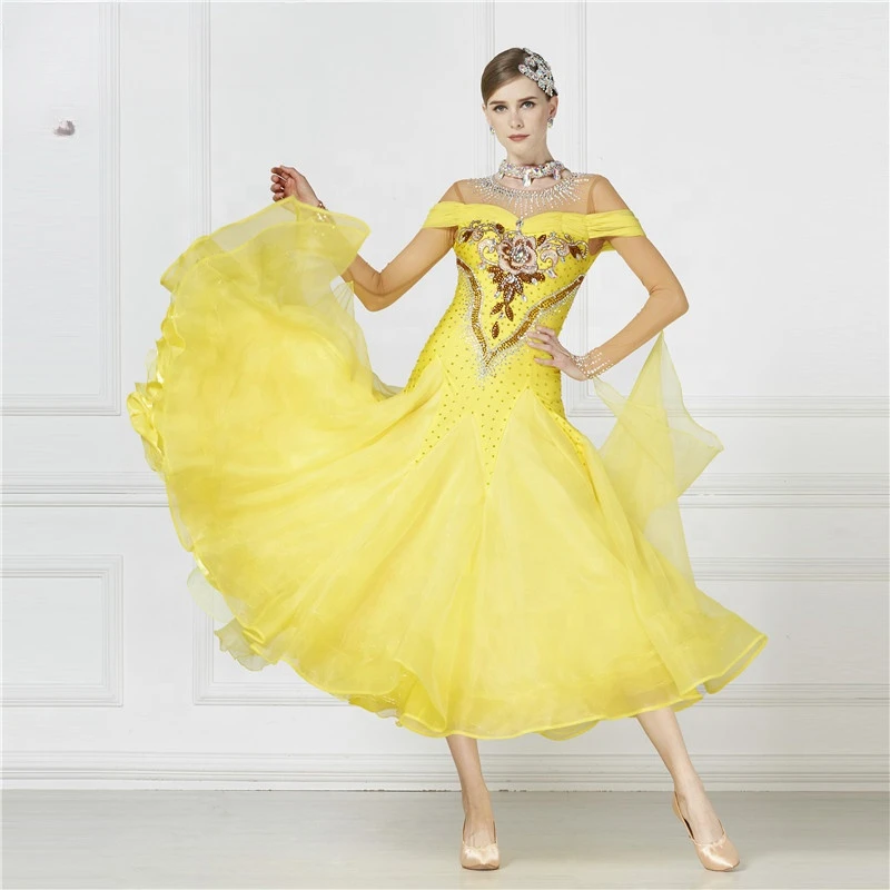 

New Arrival Waltz Dress Rumba Standard Smooth Dance Dresses Standard Ballroom Dance Competition Dress For Sale