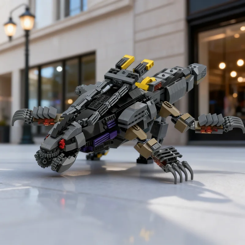 

841pcs MOC Rockbreaker And Apex From Horizon Forbidden Games Model Building Blocks DIY Gift Creative Collectible Display Decor