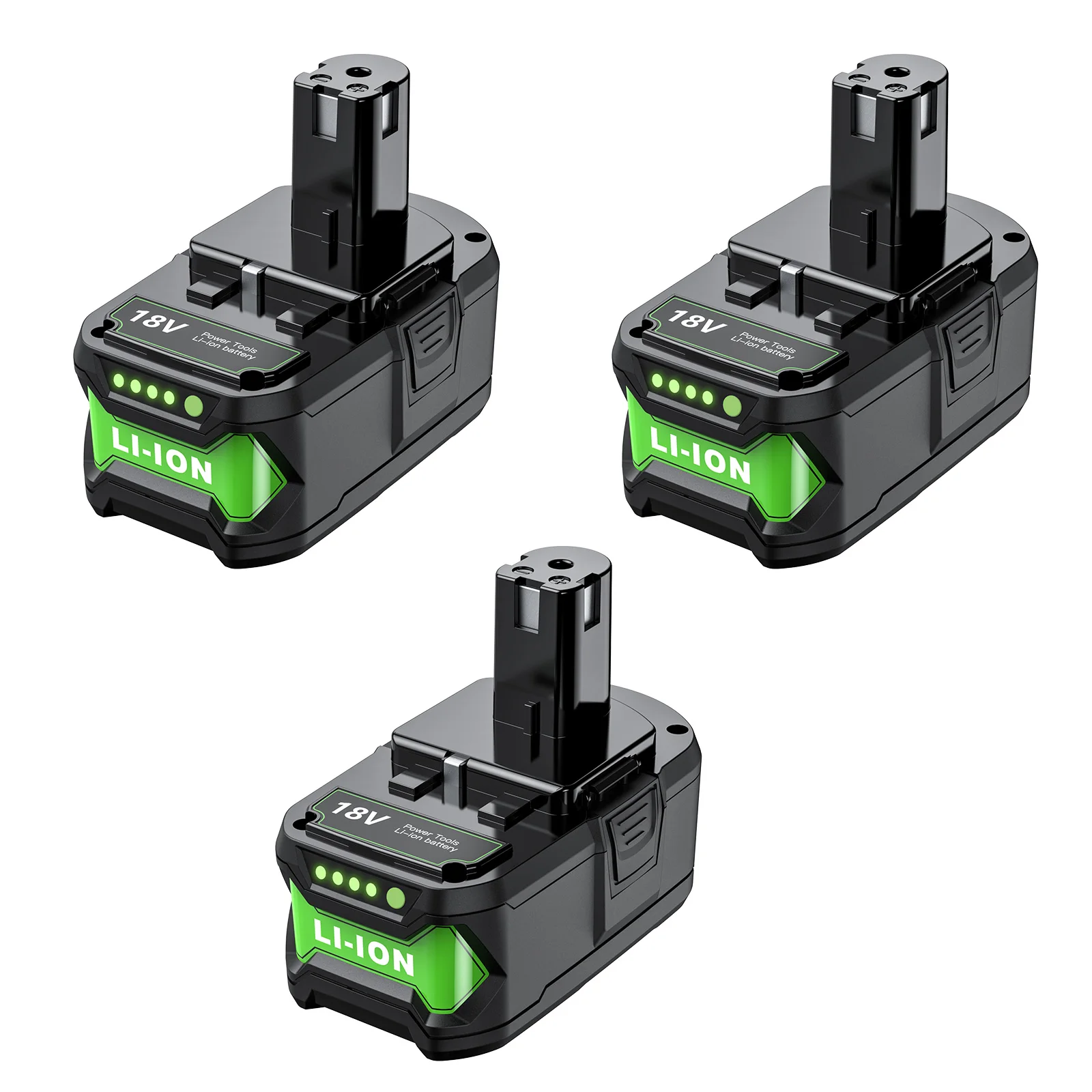18V 8000mAh Lithium-Akku für Ryobi P108 Plus P104 P105 P107 RB18L50 RB18L40 wiederaufladbarer Akku