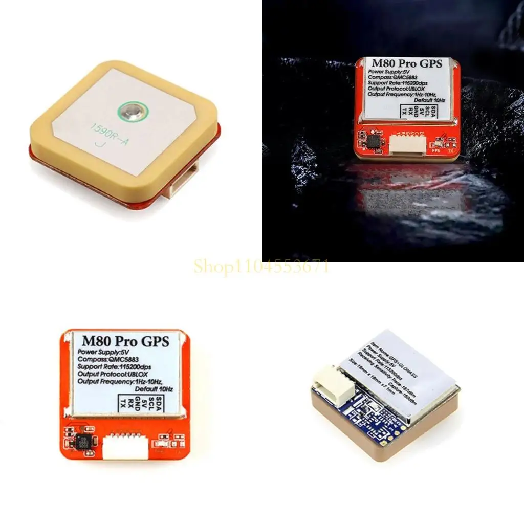

Бестселлер M80PRO GPS QMC5883 Compass-QZSS SBAS Получающий формат 5V Мощность для писонов FPV-RC