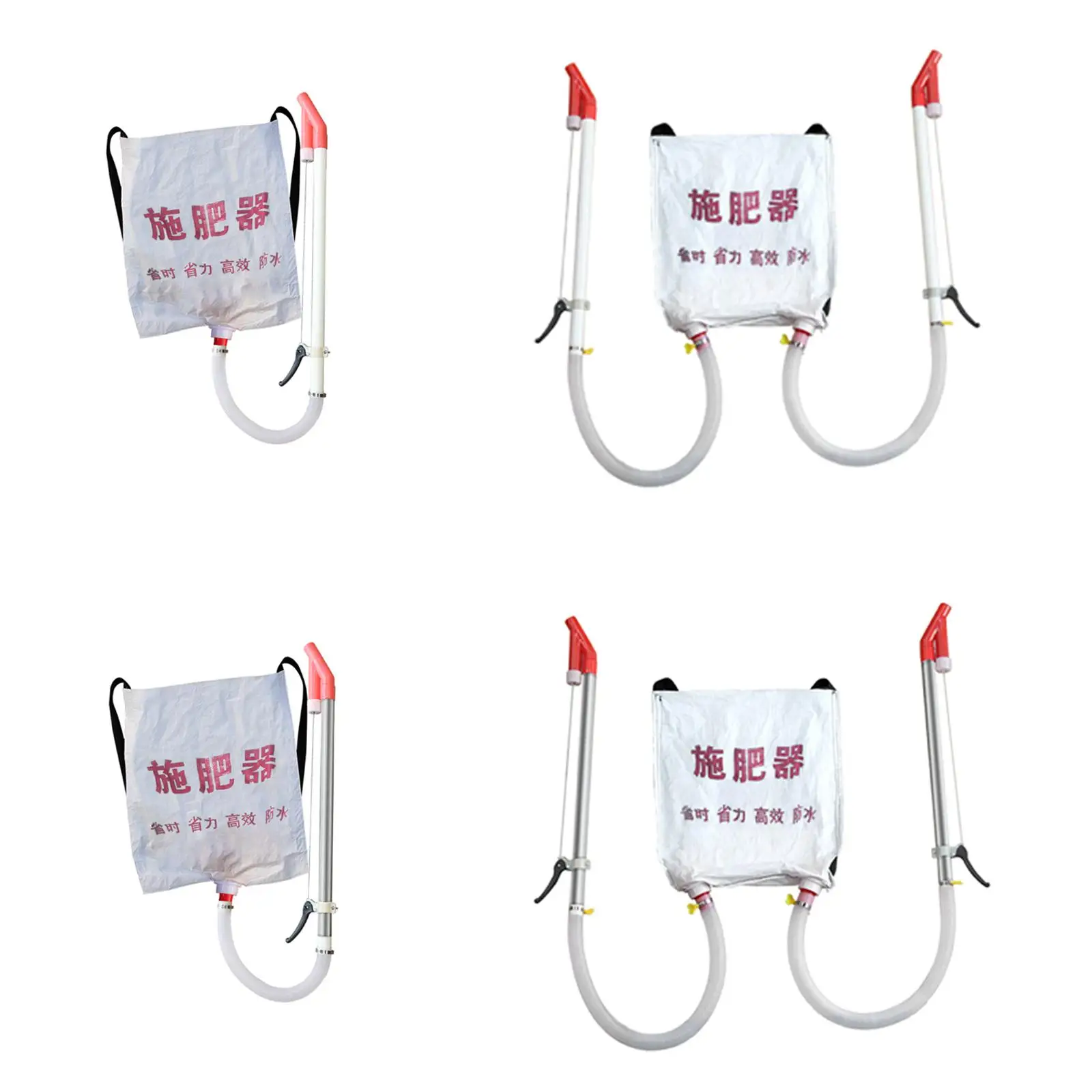 Granular Fertilizer Applicator Backpack Design Manual Spreader with 10kg Woven Bag for Lawn Corn and Vegetable Application