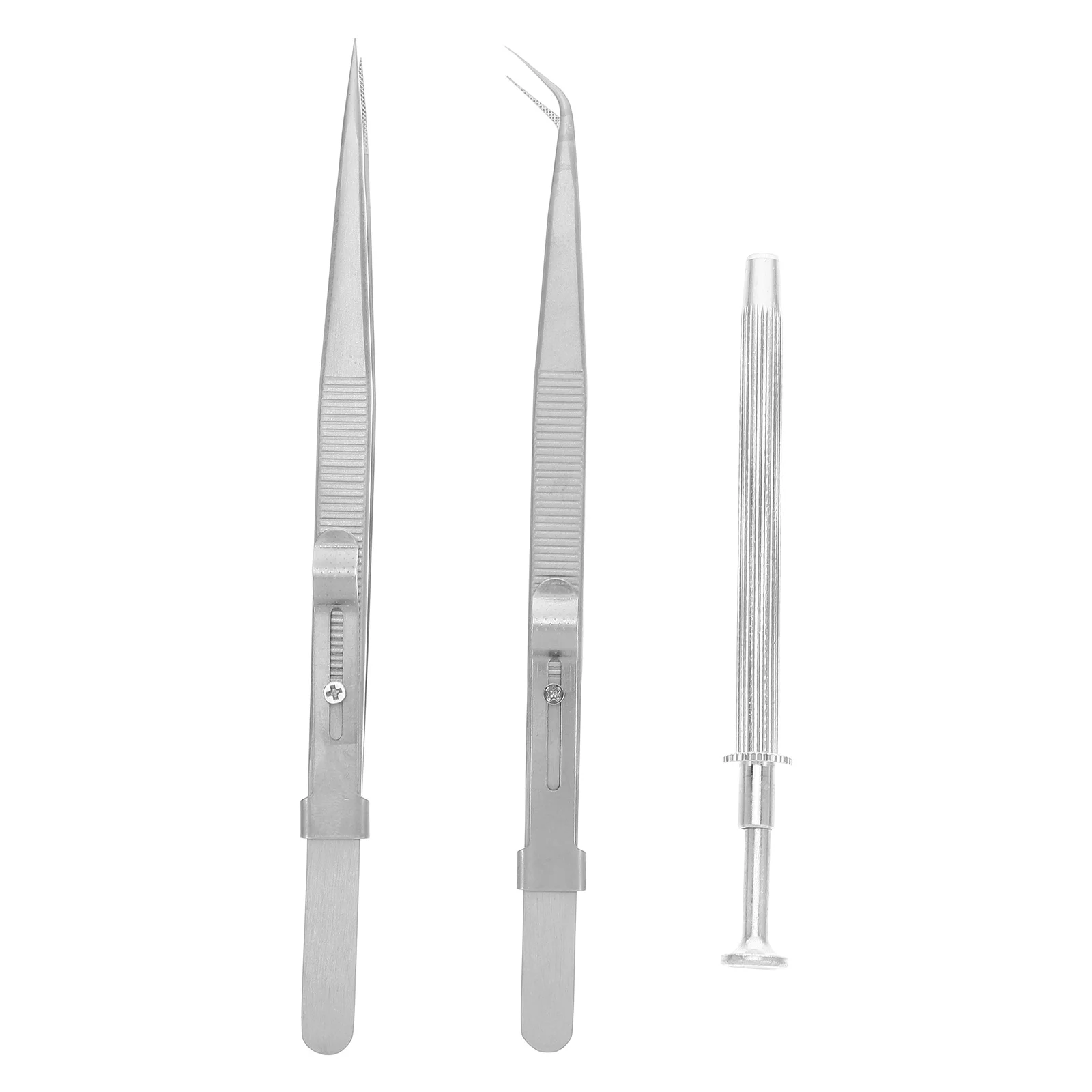 

1 set Diamond Tweezers Stainless Tweezers Precision Tool Kit for Crafting Professional Hand Tools