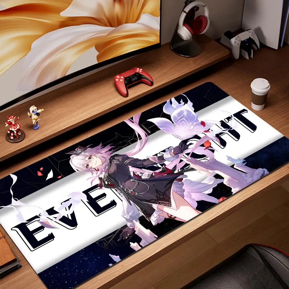 

New Evernight Cyrene Honkai Star Rail Mouse Pad Anime Gaming Mousepad Laptop Cool Gamer Cabinet Keyboard Rug PC 900x400 Desk Mat