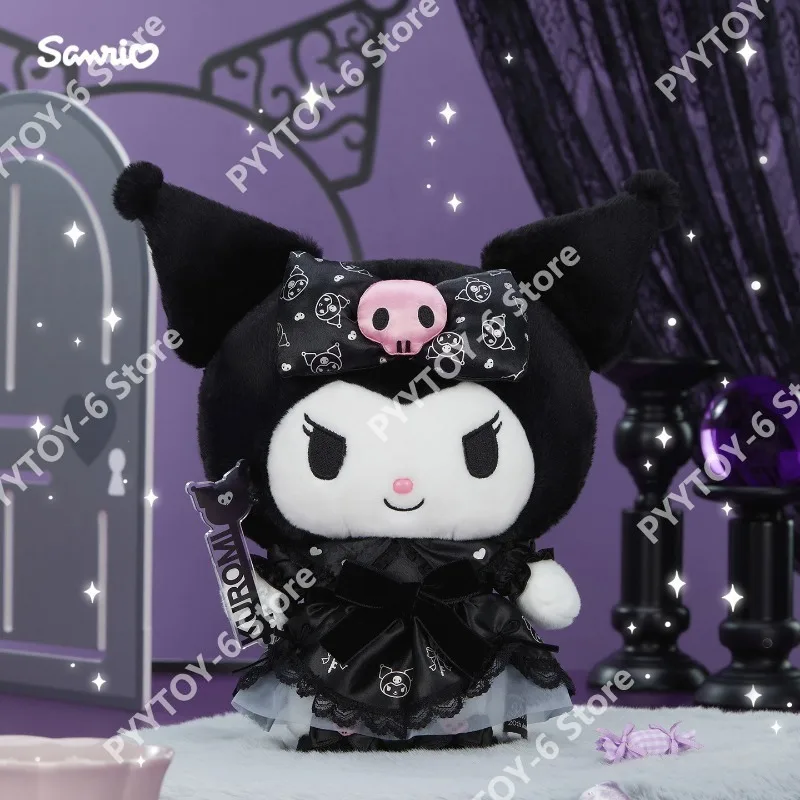 

Плюшевая игрушка-брелок Sanrio Kuromi к 20-летию: подвеска на рюкзак, подарок на день рождения