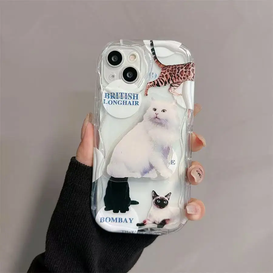 الكرتون Longhair كيتي الحال بالنسبة ممن لهم A5 A3X A5i A3 برو A5X A20 A80 A60 A40 A79 A18 A38 A16 A16S A79 A96 A57 A15 A35 غطاء الهاتف