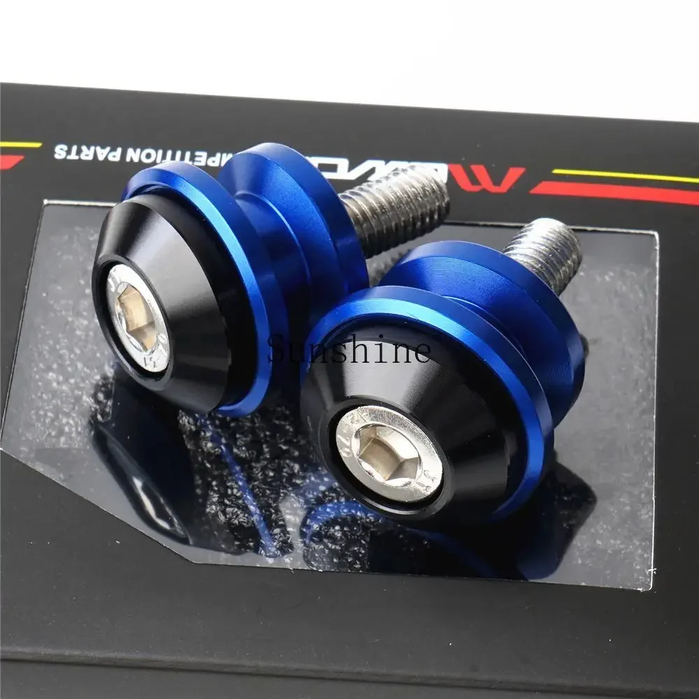 تنطبق على Shi 703RR 703F 350R تعديل سبائك الألومنيوم العجلة الخلفية بدء المسمار بدء ملحقات الأظافر