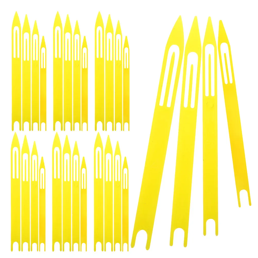 40Pcs Fishing Net Repair Shuttles Plastic Weaving Mending Tools Lightweight Durable Netting Needles