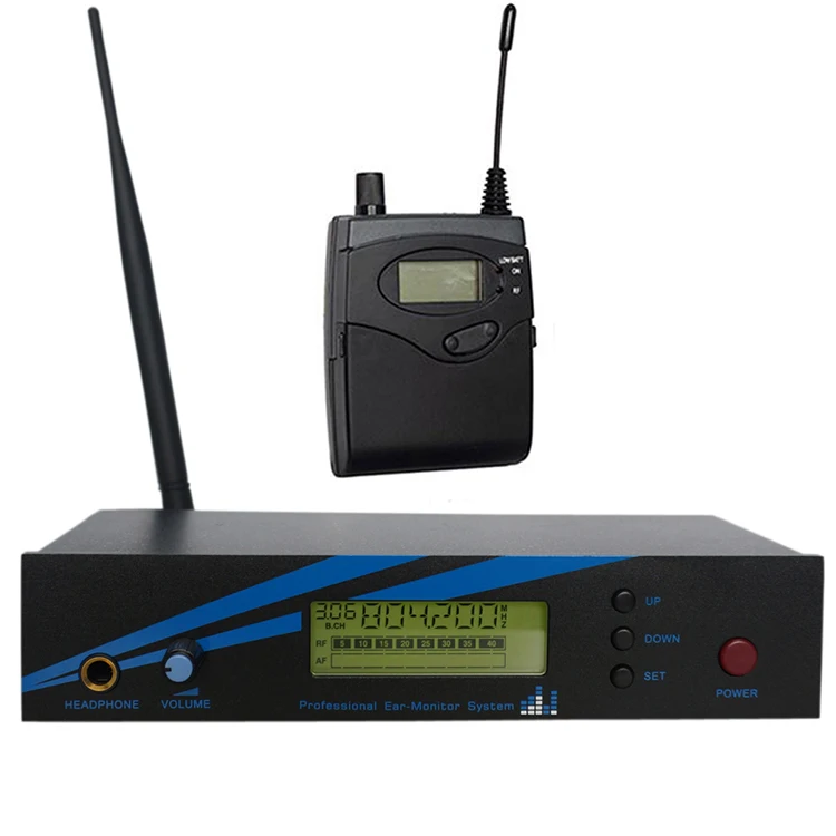 IEM System UHF In-ear Monitor System On-Stage Monitor System Recording Studio 300iemg2 G2 1 Receiver +Transmitter