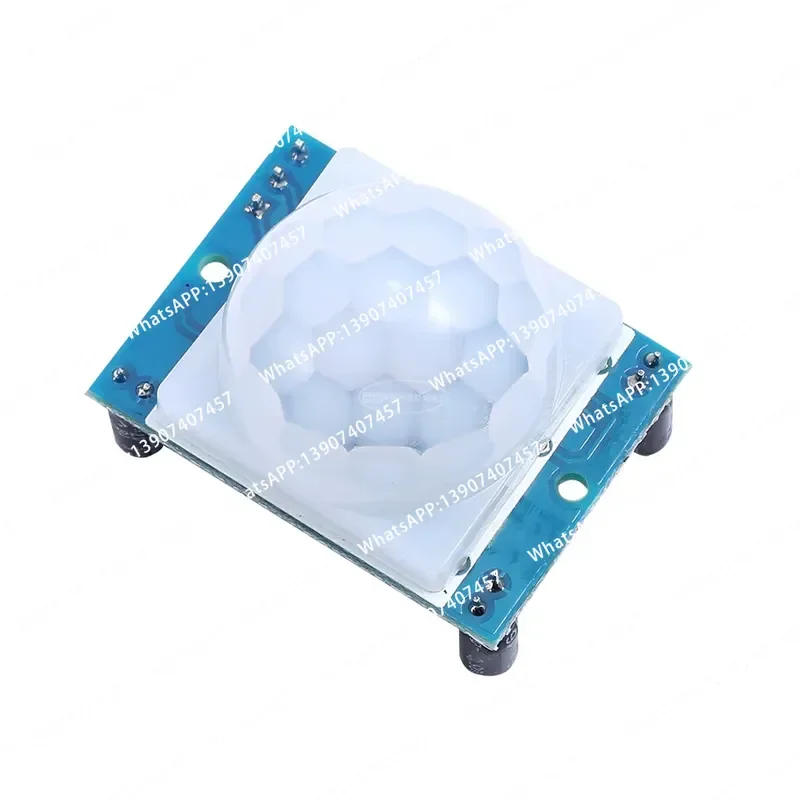 HC-SR501 Human body infrared induction module, pyroelectric, infrared sensor, probe blue plate new