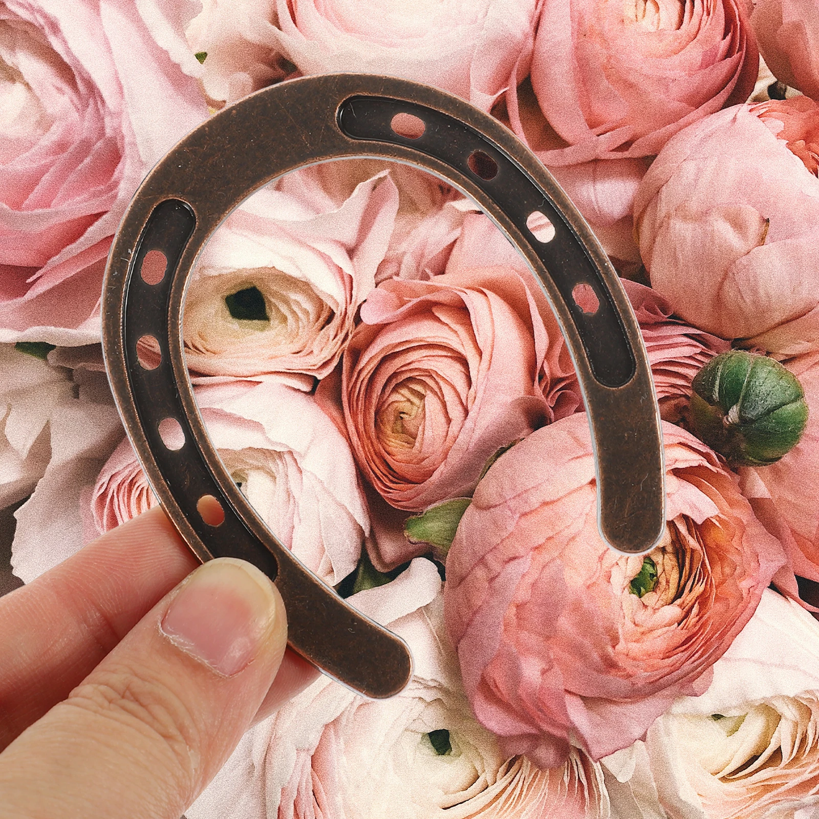 

5pcs Hanging Decoration Zinc Alloy Wall Hanging Horseshoe Horseshoe Sculptures Ornament Long Lasting