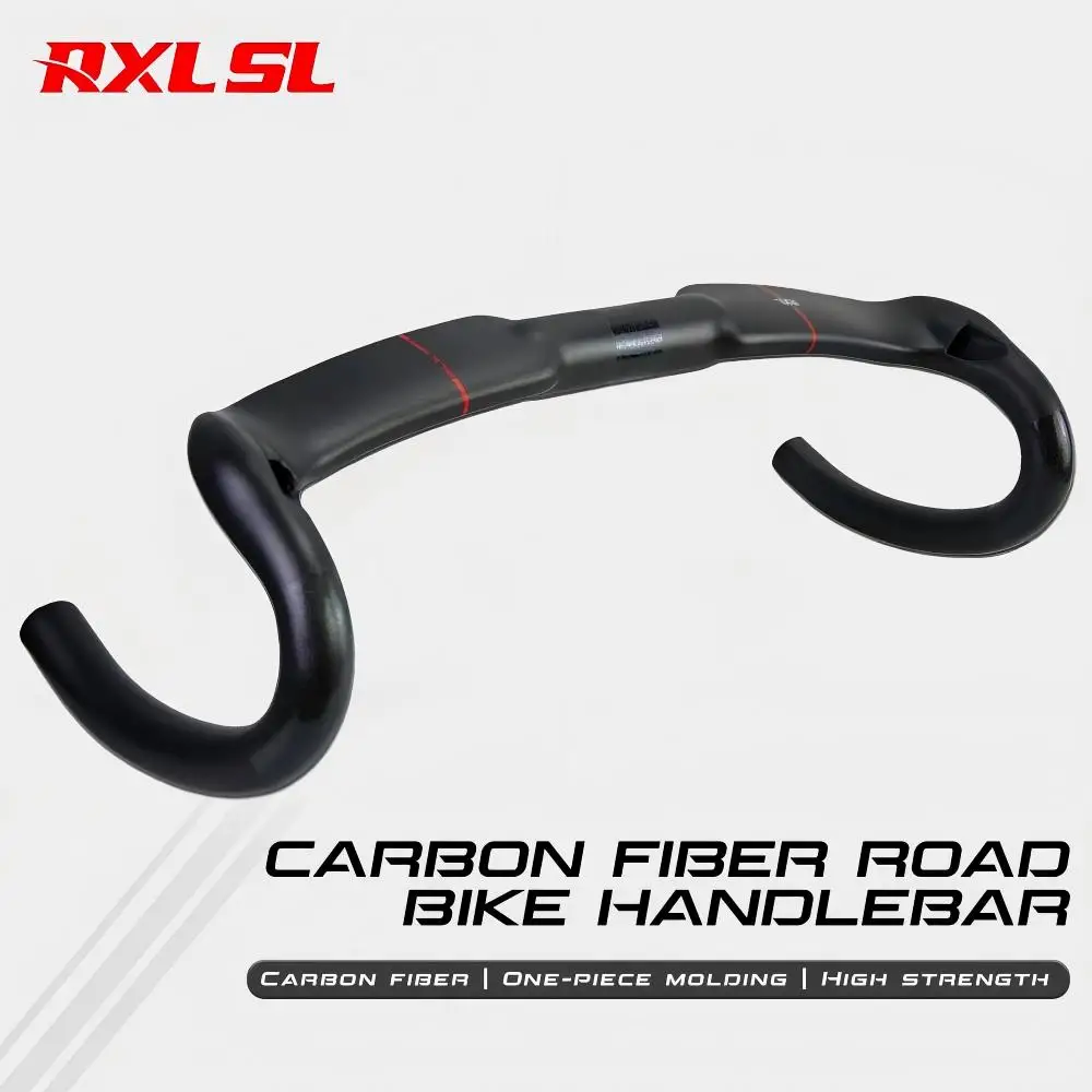 RXL SL Carbon-Lenker für Rennräder, Gebogener Lenker 31,8 mm, Aero-Dropbar, Rennradlenker mit Innenkabelführung 400/420/440