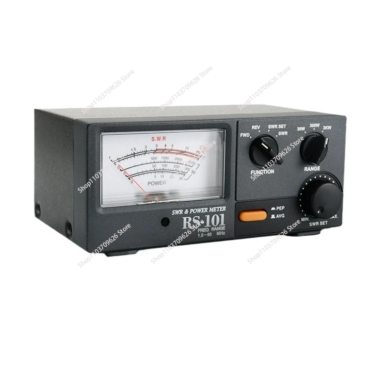 

RS-101 1.8-60Mhz 3KW shortwave standing wave meter power meter HF pointer meter