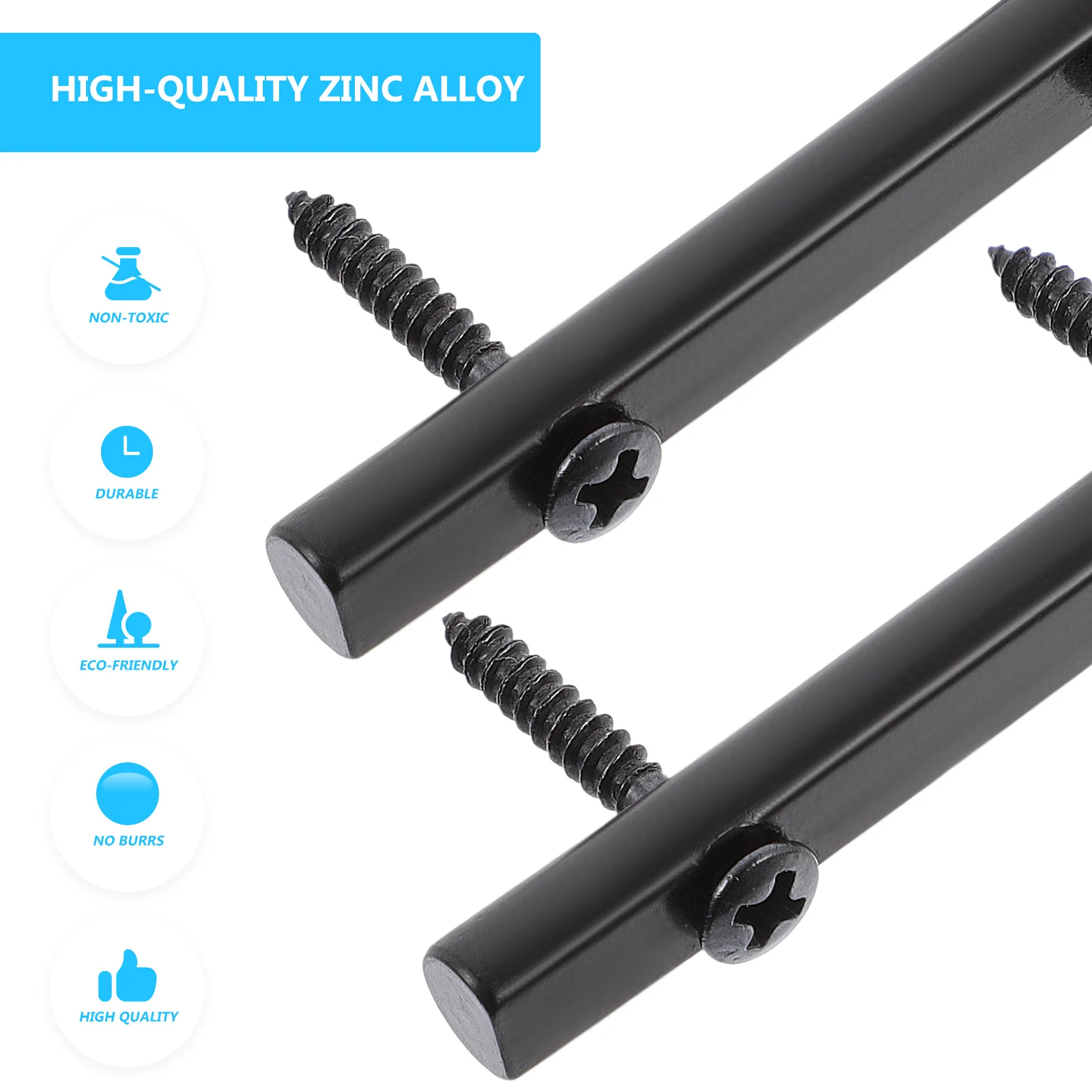 3 مجموعة ضغط وتر قضبان الغيتار قطاع بار العصي سبائك الزنك دائم سلسلة الاحتفاظ أداة للجيتار الكهربائي سلسلة مستقرة