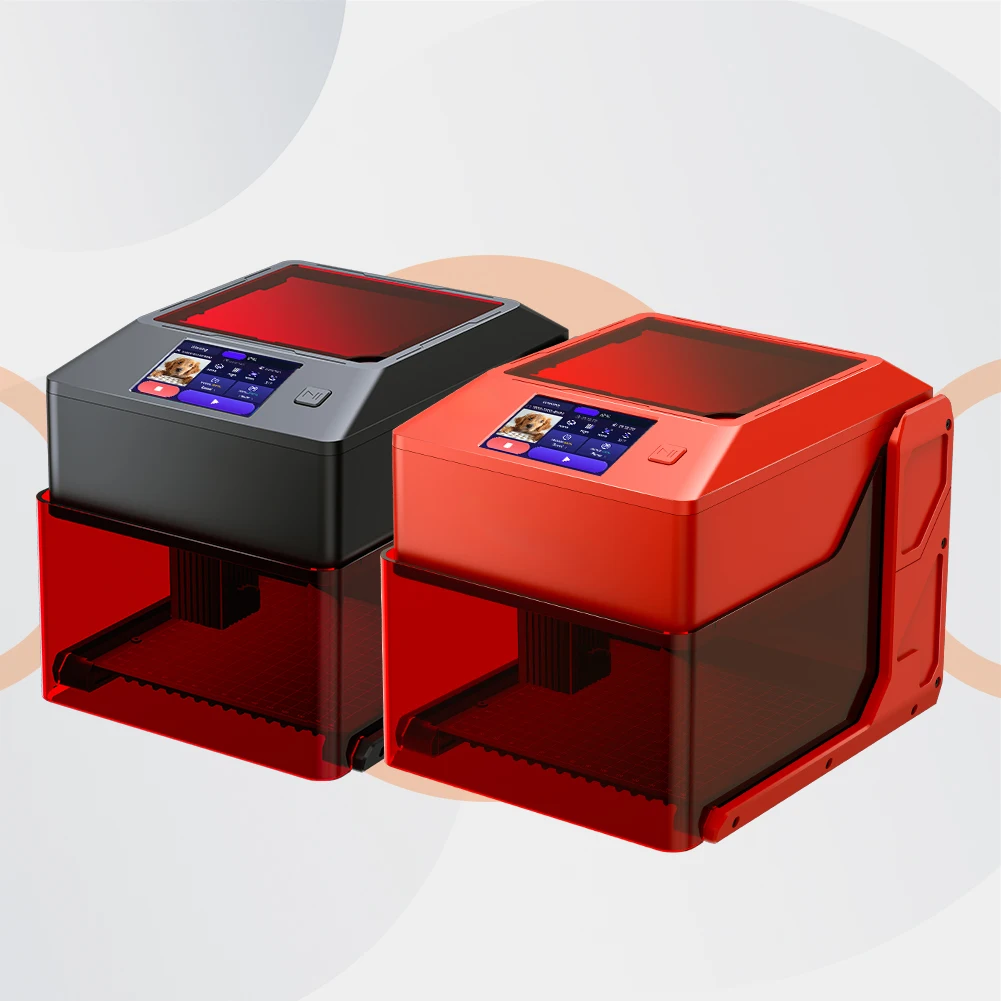 터치스크린과 보호 케이스가 있는 UMW 휴대용 지능형 레이저 조각기