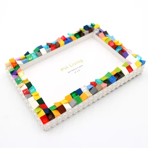 DIY CHILD PHOTO FRAME CONSTRUCTION BLOCK CREATIVE PHOTO FRAME 11 Main Sales Frame with Frame - №6