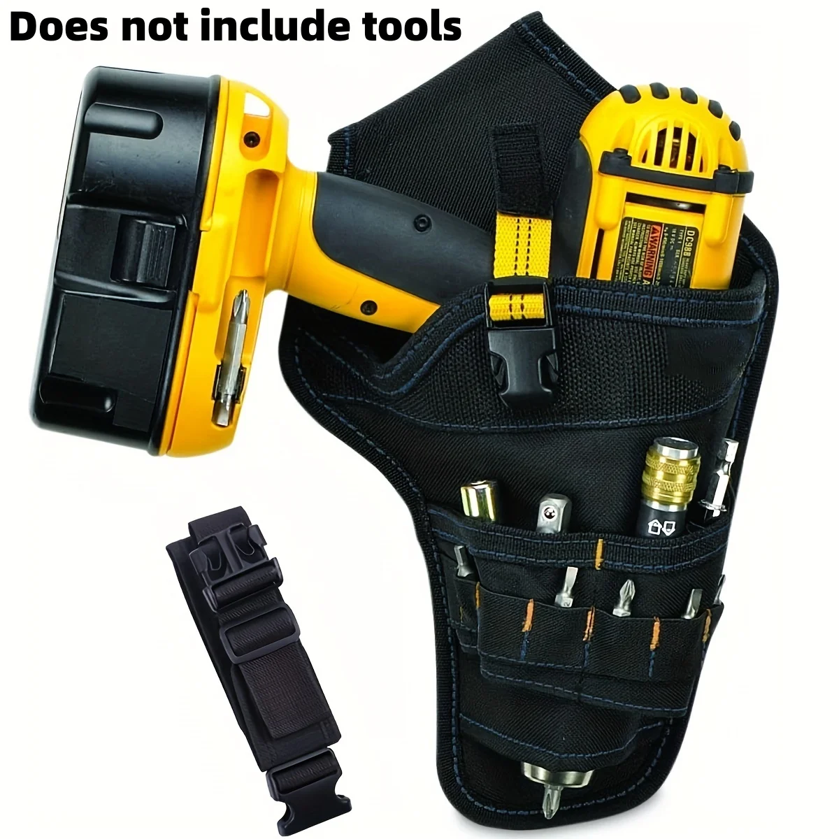 Multi-functional Waterproof Drill Holster Waist Tool Bag Power Tool Holster Cordless Drill Holster For Wrench Hammer Screwdriver