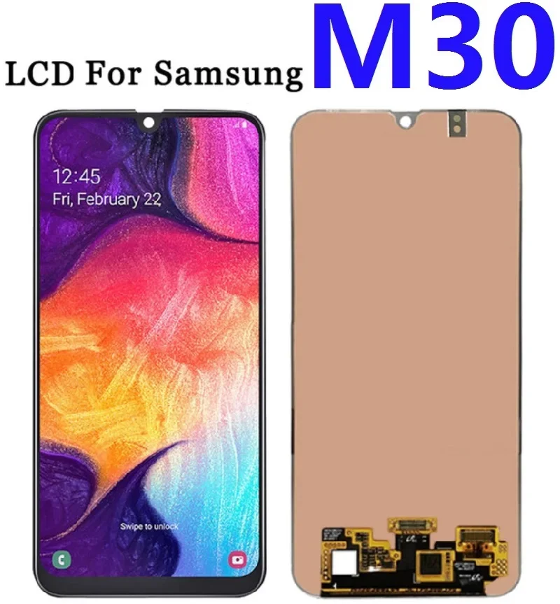 

Tested For Samsung Galaxy M30 SM-M305F M305FN M305G M305M Display Screen Lcd Touch Digitizer Assembly Replacement Parts