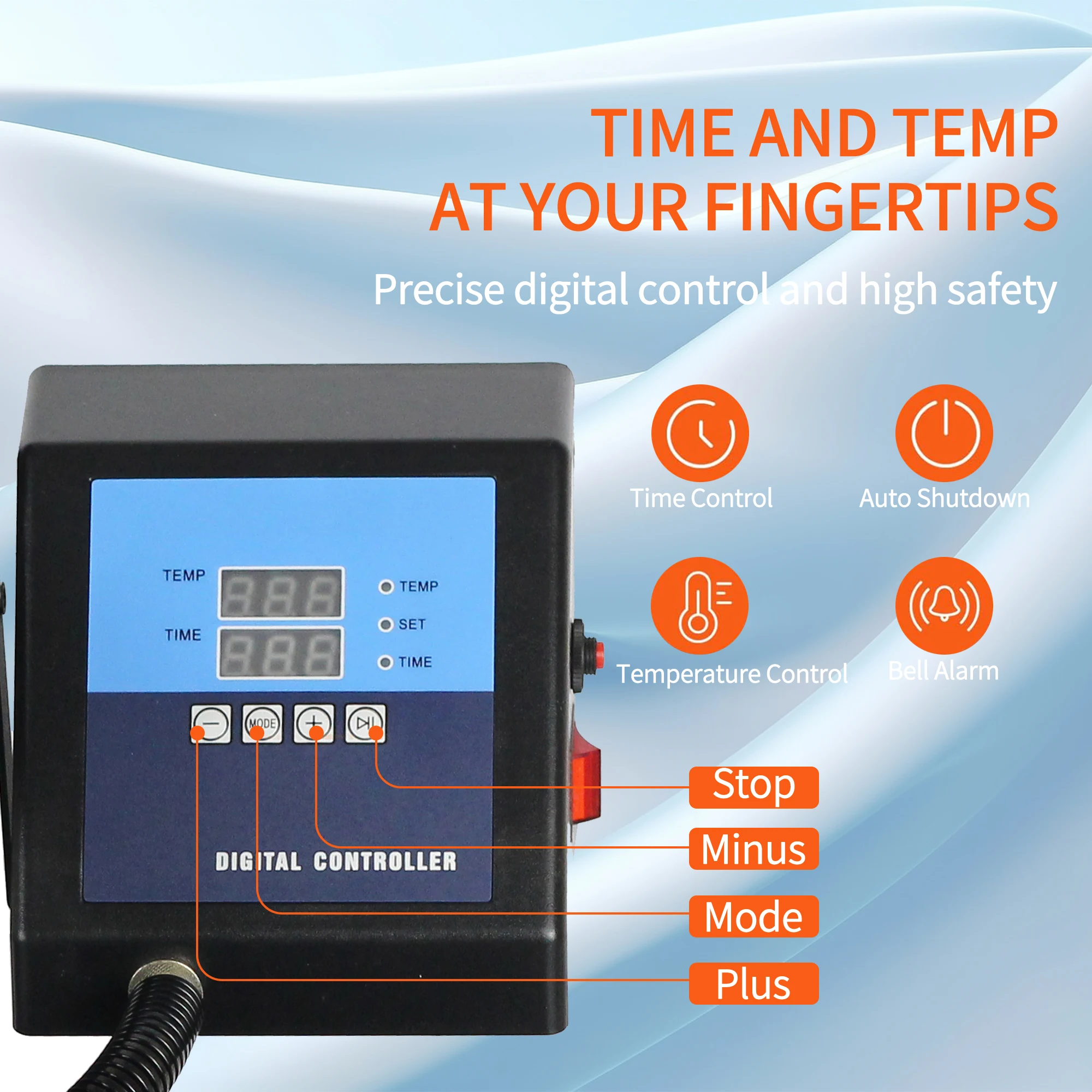 15-in-1 متعددة الوظائف آلة الصحافة الحرارة تي شيرت طابعة نقل الحرارة لغطاء القدح كرة القدم زجاجة القلم الأحذية