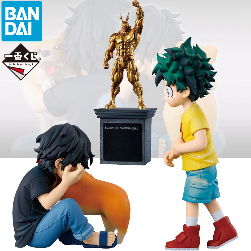 

100% оригинал на складе, чрезвычайно быстрая доставка, Bandai Spirits Ichiban Kuji Boku No Hero Academy Midoriya Izuku, модель украшения