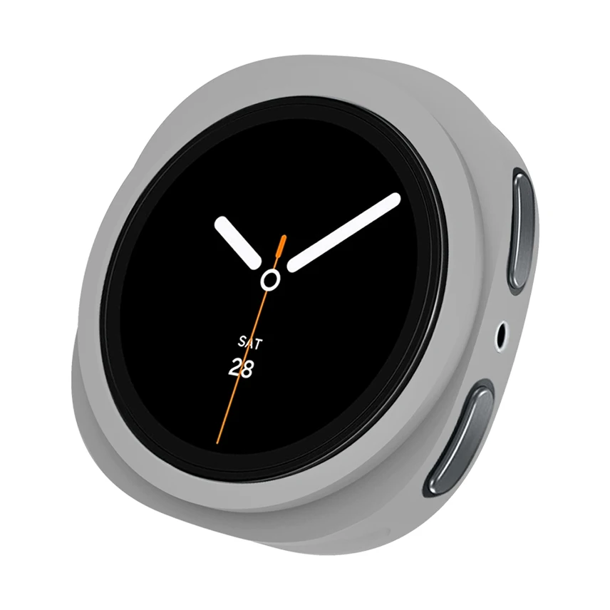 

Soft Silicone Case for Samsung Galaxy Watch 4 5 6 7 8 40mm 44mm Sport Smart Watch Protector Shell Durable Watch Accessories