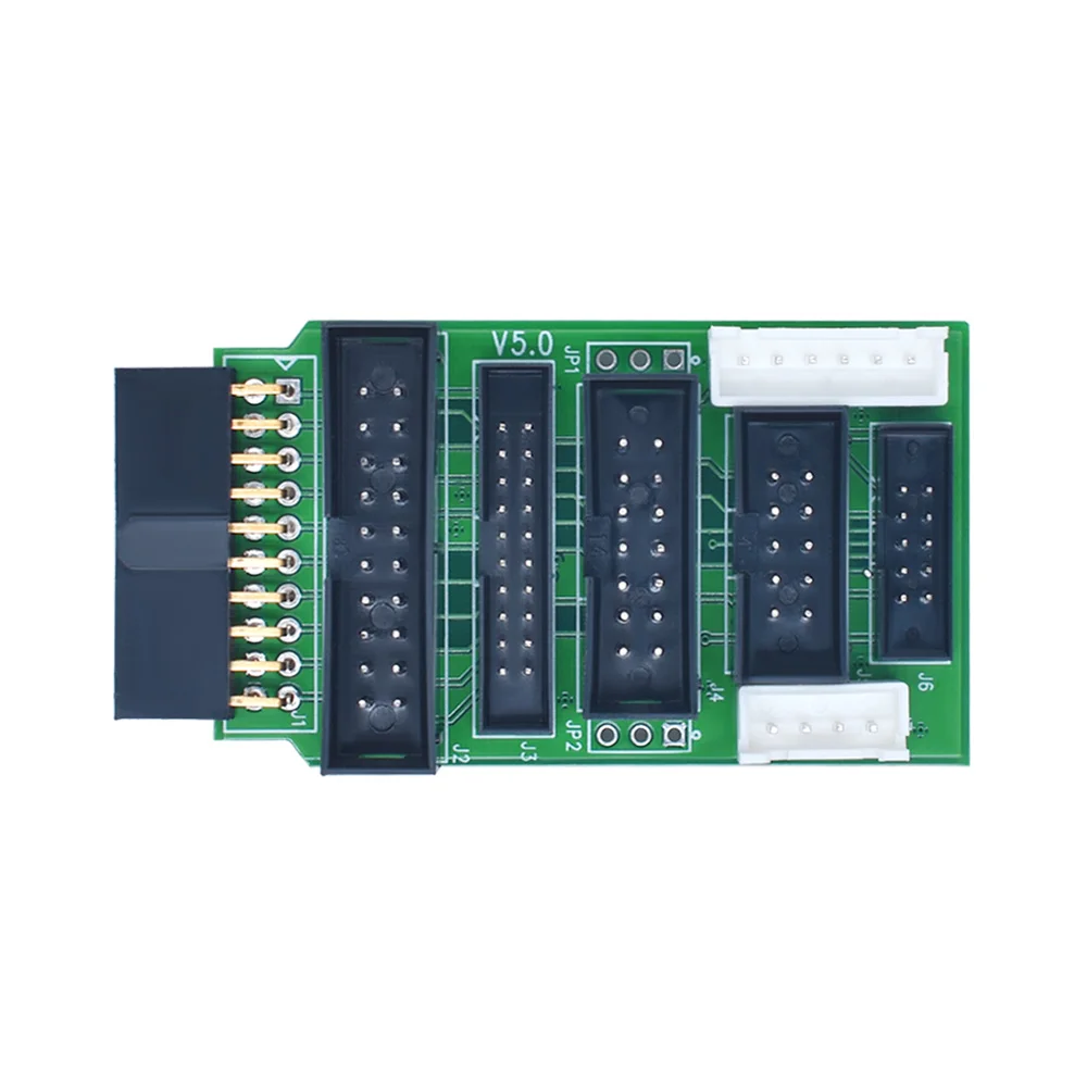 ل JLINK V8 V9 لوحة محول JTAG إلى SWD متعددة الوظائف ل ULINK2 STLINK V2 متعددة الوظائف لوحة توزيع 2.54 كابل مسطح