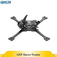 GEPRC Racer Frame Parts Racing Frame 3D Shark Fin 7075 Aviation Aluminum Alloy Splint FPV Quadcopter DIY RC for Drone