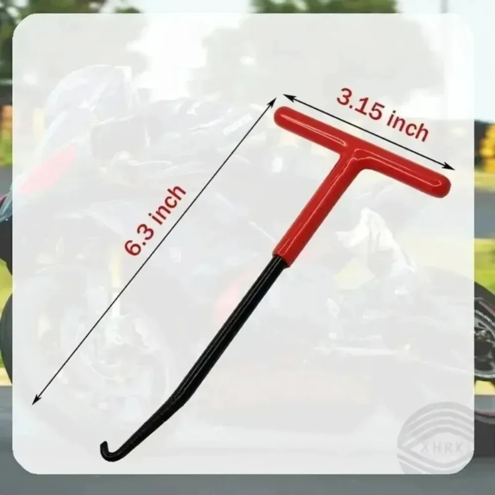 Motorcycle Drum Spring Hook Brake Tool Repair Exhaust Pipe Disassembly T-shaped 1pcs