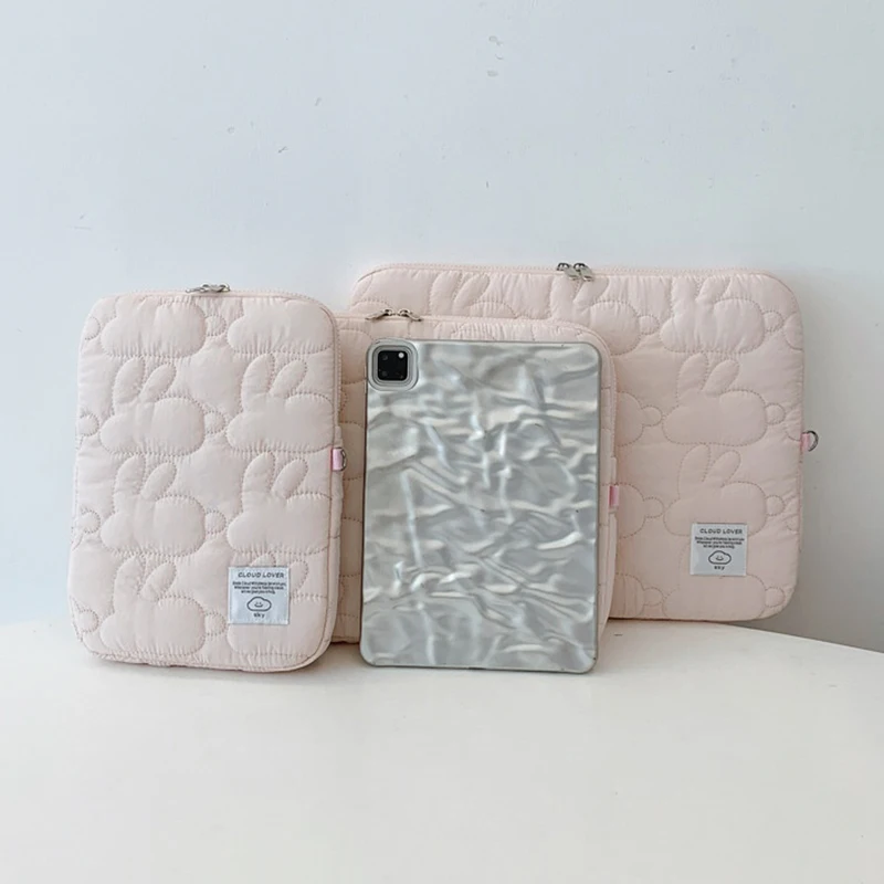 Koreaanse Leuke Laptoptas 13 14 15 Inch Voor Macbook Air Lenovo Tablet Sleeve Tas 11 Inch Voor IPad Pro 9.7 Air3 10.5 10.9 Xiaomi