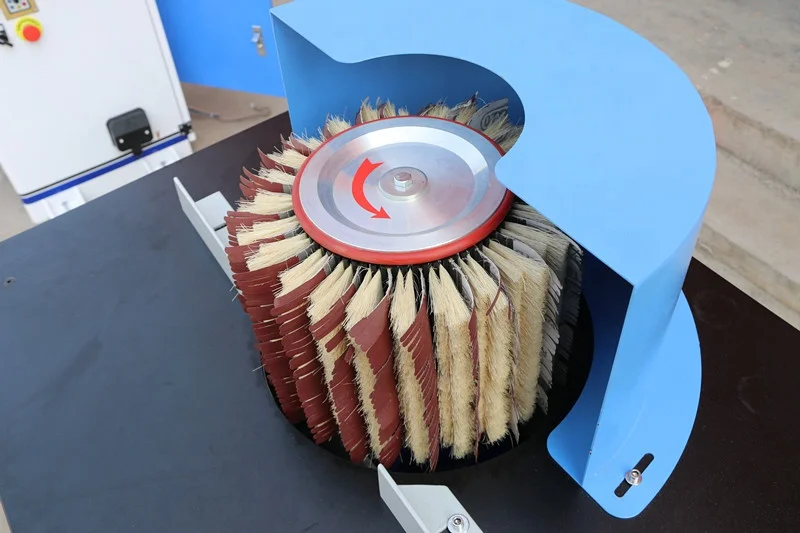 carpentry manual edge brush sander wood pieces polishing machine with electric motor small wooden tool sanding machines