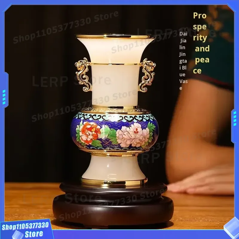 Elegant Handmade Ceramic Vase Luxury Flower Design Art Craft Eco-friendly Decoration for Home Office Business Gifts Unique
