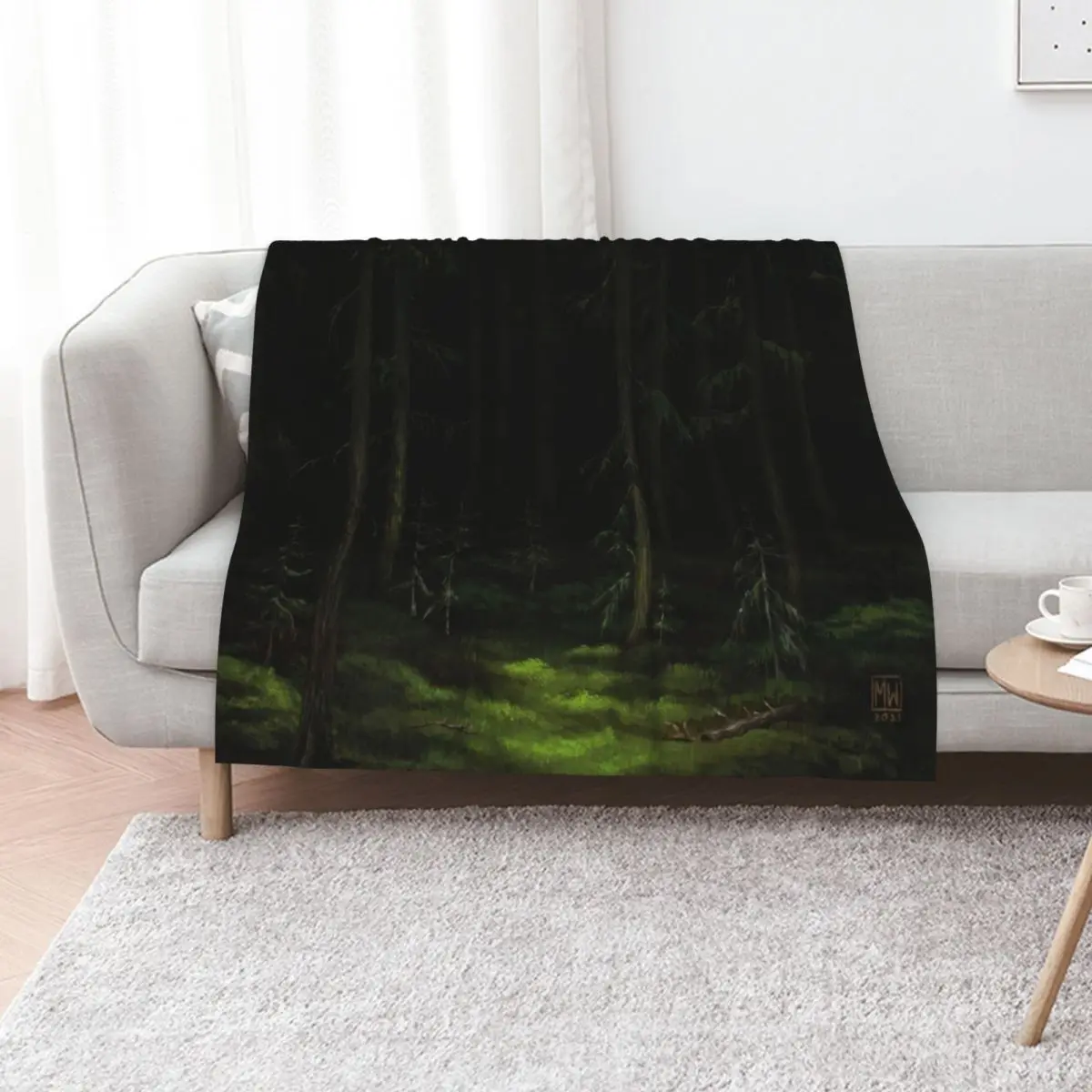 

The Dark Forest Throw Blanket for babies Kid'S Blankets Sofas Of Decoration Blankets For Sofas Blankets