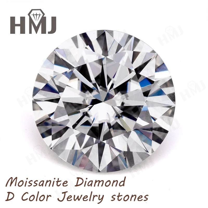 

Moissanite Lab Grown Diamond D Color 0.1-10 Carat VVS1 Clarity with GRA Certified Beads for Jewelry Making Factory Sale Charms