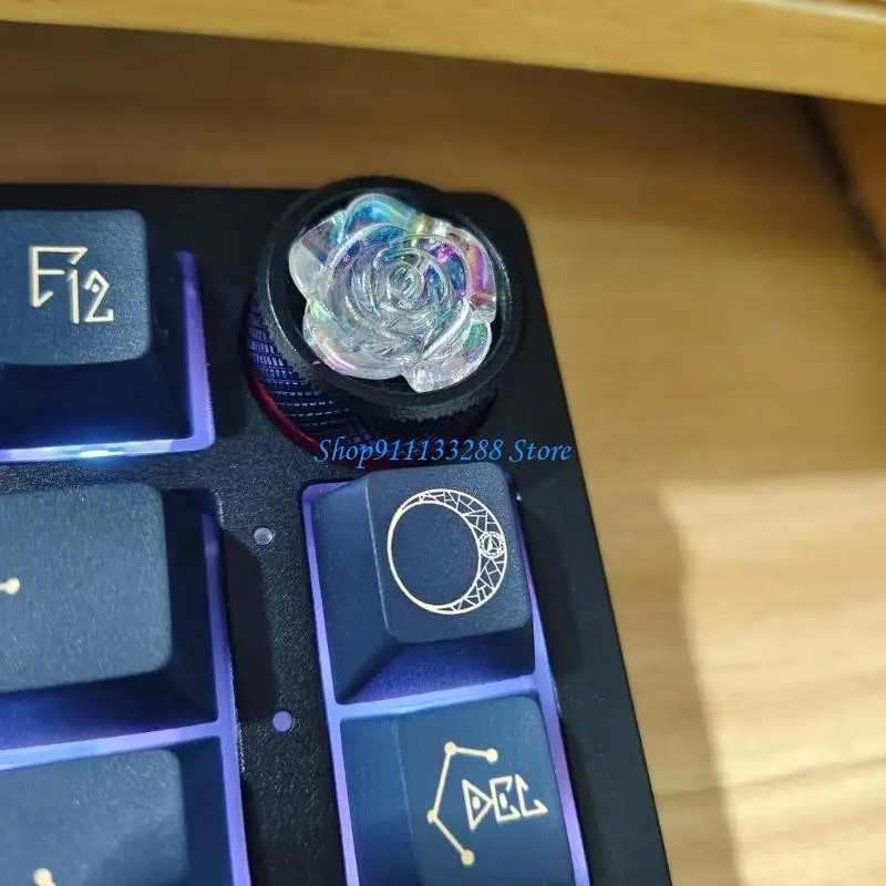 

G88D Customizable Resin Control Knob For Hi75 K81 Mechanical Keyboards Resin Button For Precise Control