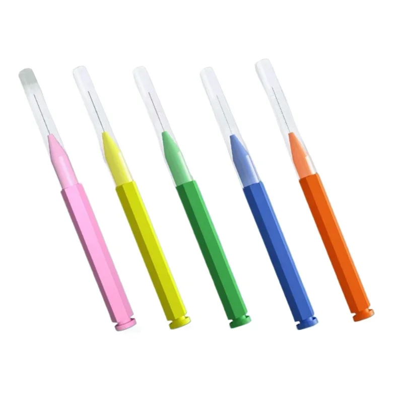 200Pcs I Type Interdental Brushes Teeth Health Care Interdental Cleaner Orthodontic Dental Tooth Brush Oral Hygiene Tool
