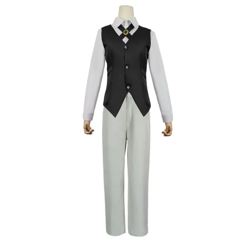 Bungo Stray Dogs Cosplay Dazai Osamu Jacket Coat Suit Manga 2026 Adult Men Halloween Costume Anime Clothes Disfraz Hombre BSD view 6