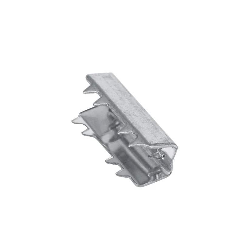 2pcs For 3D Printer Open Belt Clip Open-end Timing Belts Openbuilds belt Clamp Crimp Style Stainless Steel Serrated Clamps