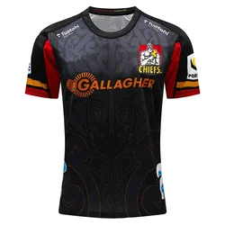 Summer New Chiefs Super Rugby Home Mens Rugby Jersey  Print Custom Name Number