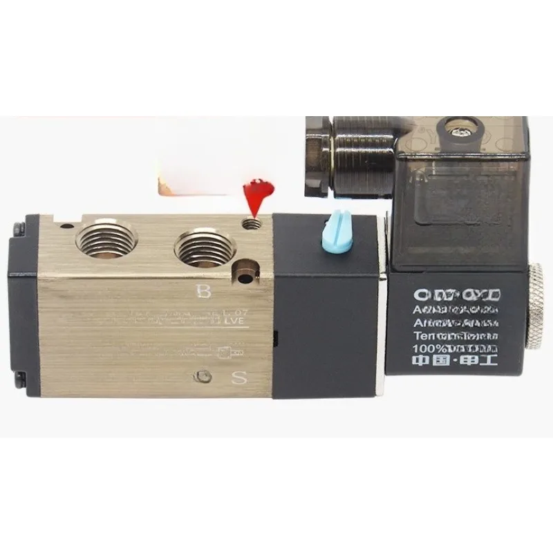 Peças adequadas para válvula solenóide 4V210-08-M5GZ guided externamente, válvula de reversão de cinco vias de duas posições