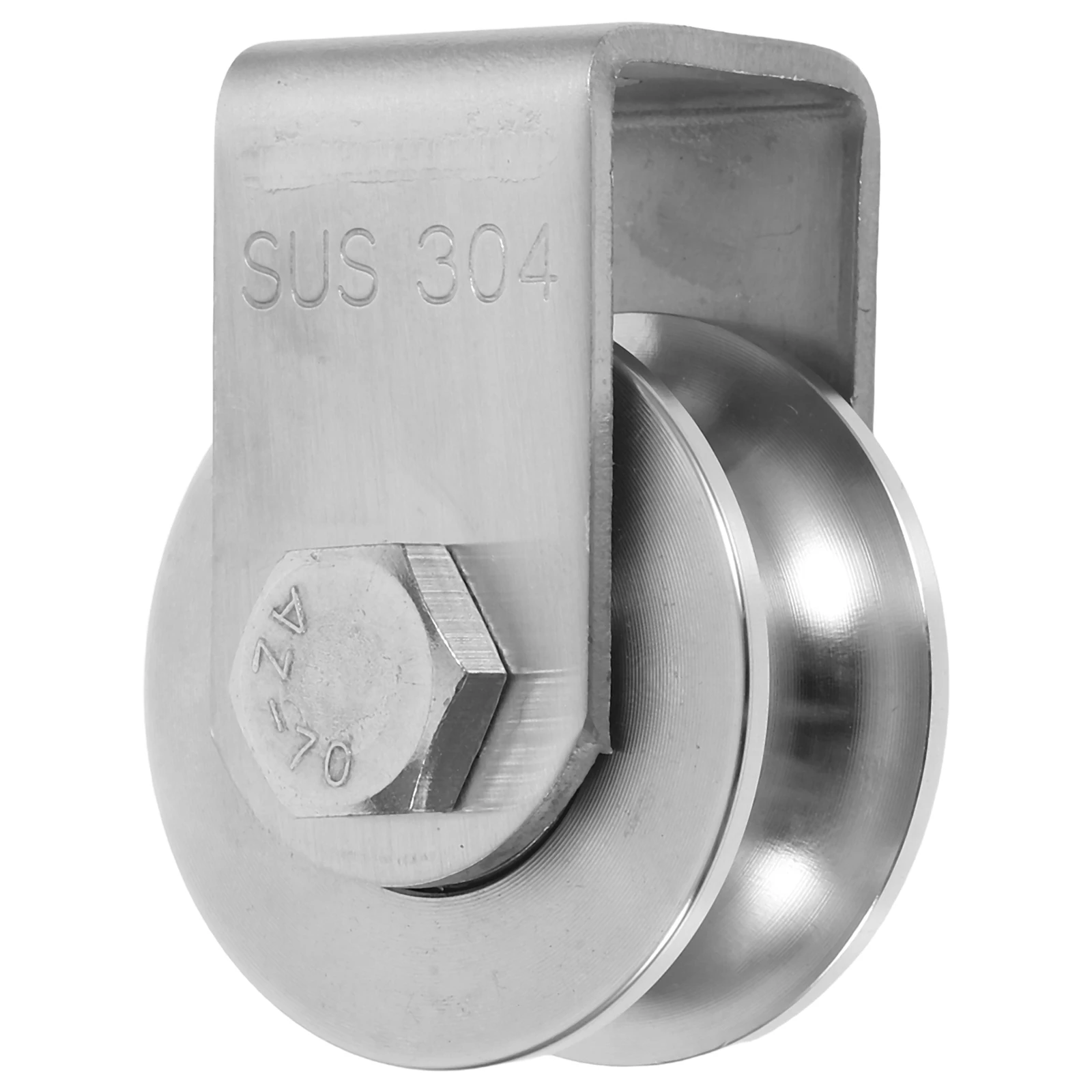 

Heavy Duty Stainless Steel U Groove Sliding Gate Roller Industrial Track Wheel Bearing Stainless Steel Track