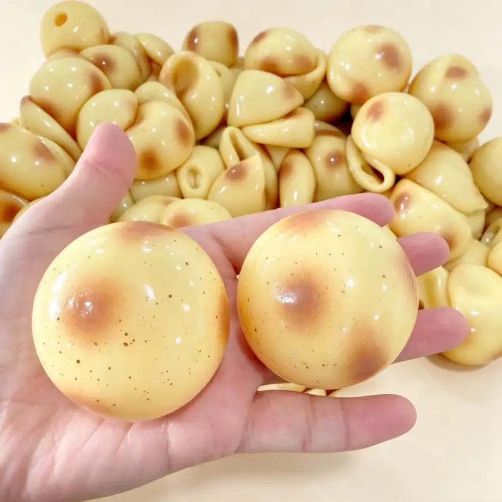 Potato DIY Empty Ball Skin Reusable Slow Rebound DIY Pressure Ball Kit Soft TPR With Lid Handmade Ball Skin Adults Beginners