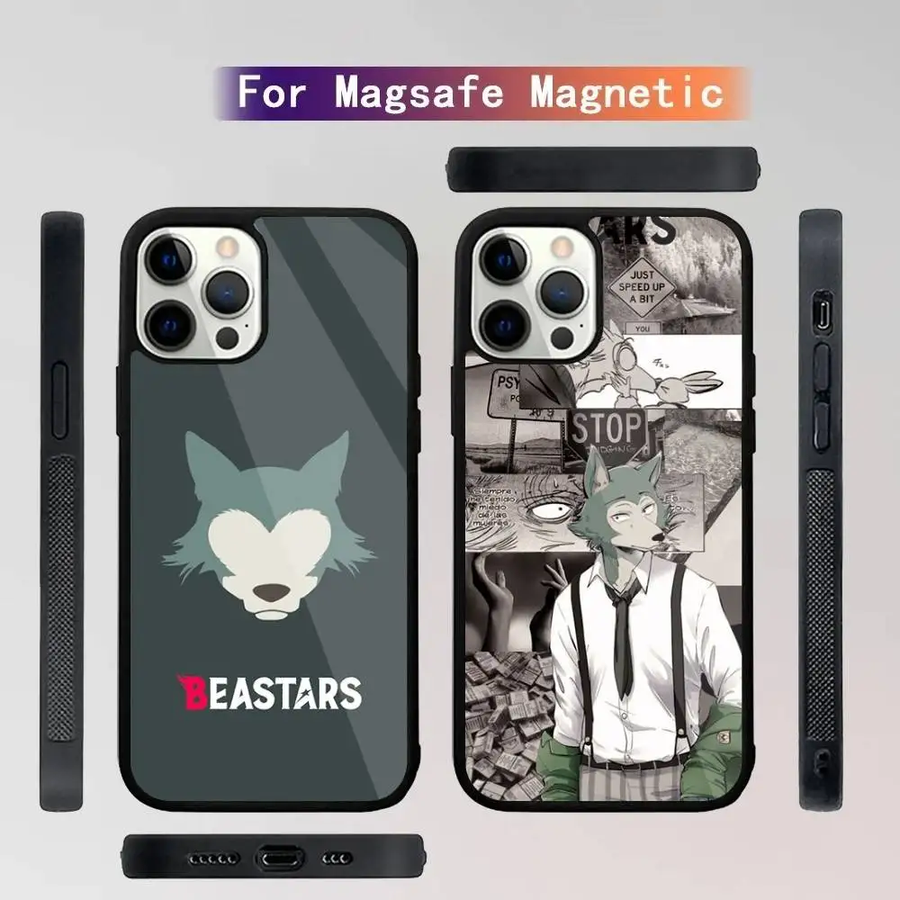 

B-Beastars Phone Case For iPhone 16,15,14,13,12,11,Plus,Pro,Max Mini Magsafe Magnetic Wireless Charging