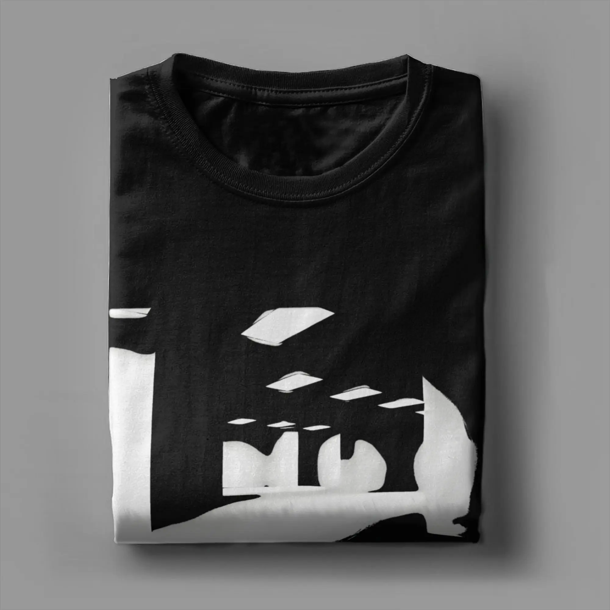 Pale Minimalist Backrooms Empty Hallway T Shirt Summer T-Shirts Cotton O Neck Oversize Clothes Short Sleeve Y2K Casual Tshirt