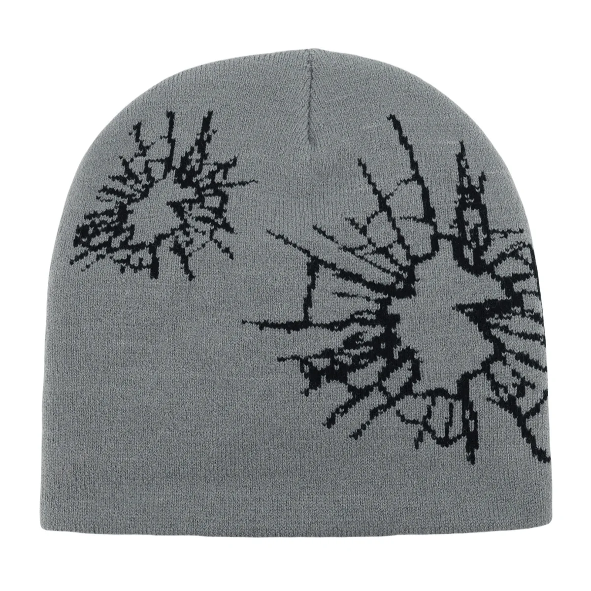 الجدة متماسكة قبعة الشتاء الخريف في الهواء الطلق الدفء بيني للجنسين التزلج قبعة موضة الهيب هوب Skullcap قبعة باردة يندبروف Y2K الشارع #4